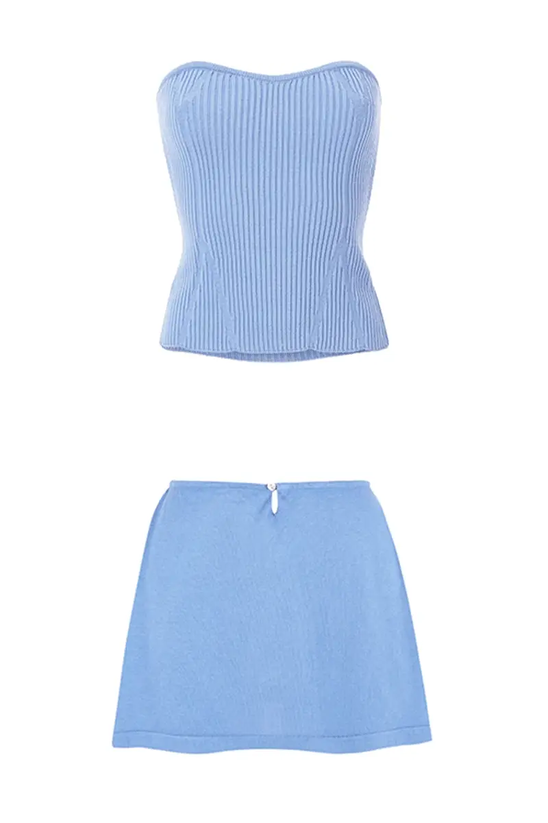 Amadeus Top Blue - Image 4