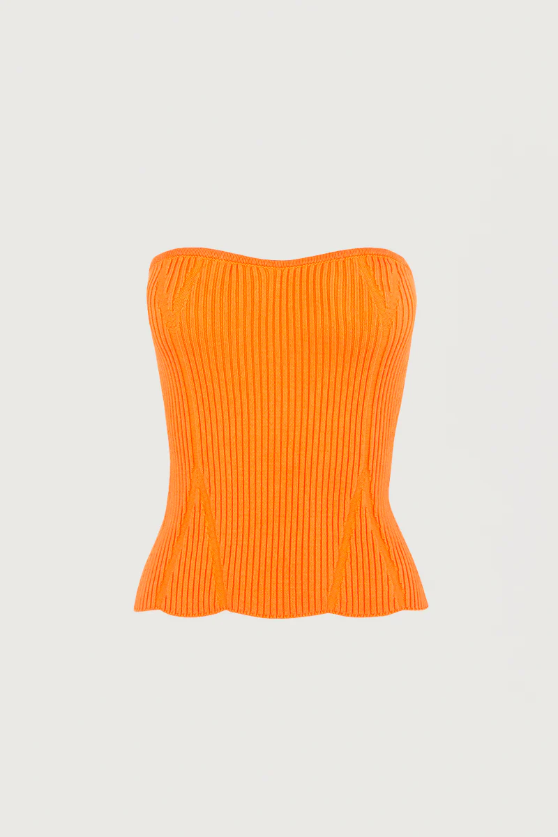 AMADEUS TOP ORANGE | ONE OF A KIND