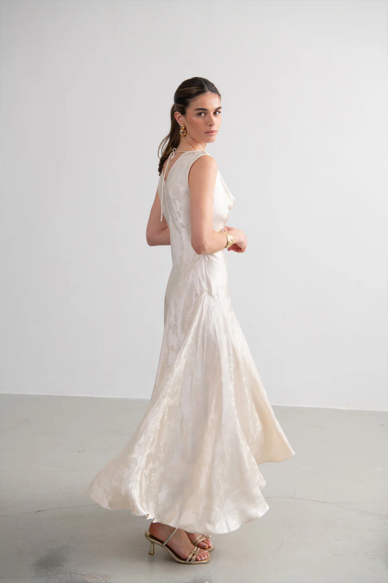 Carolyn White Dress - Image 3