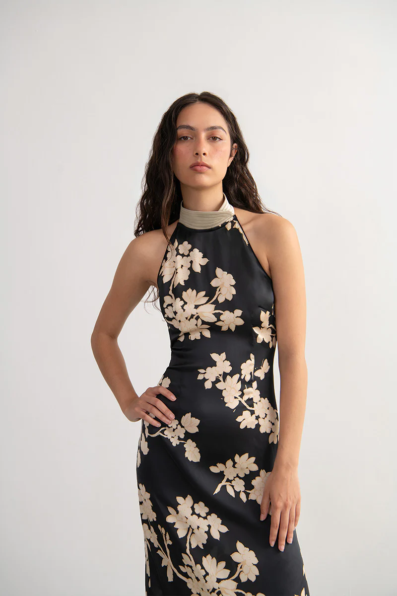 Gao Black Dress - Image 3