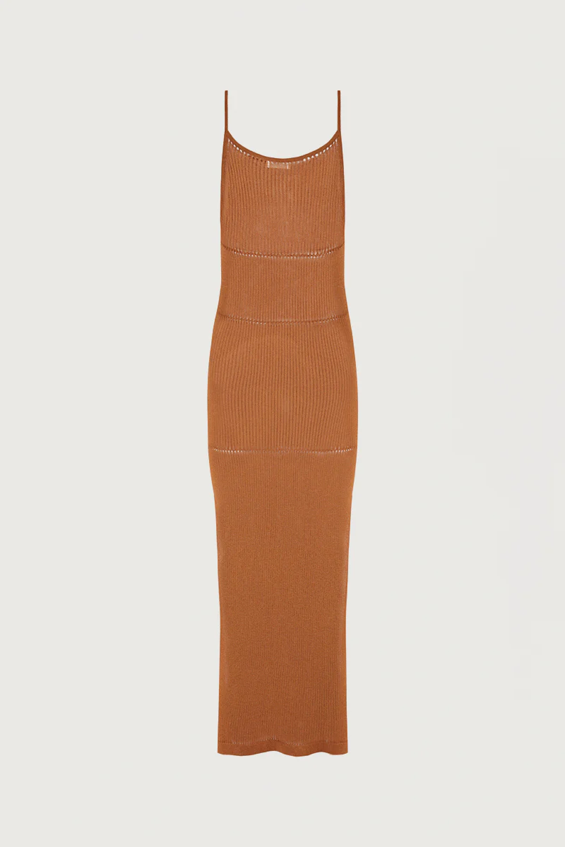 Helena Brown Dress - Image 3
